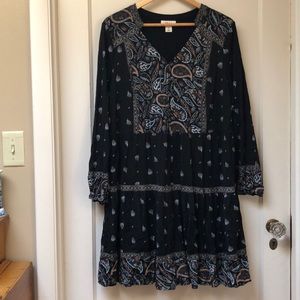 Style and Co. Boho dress, size XL